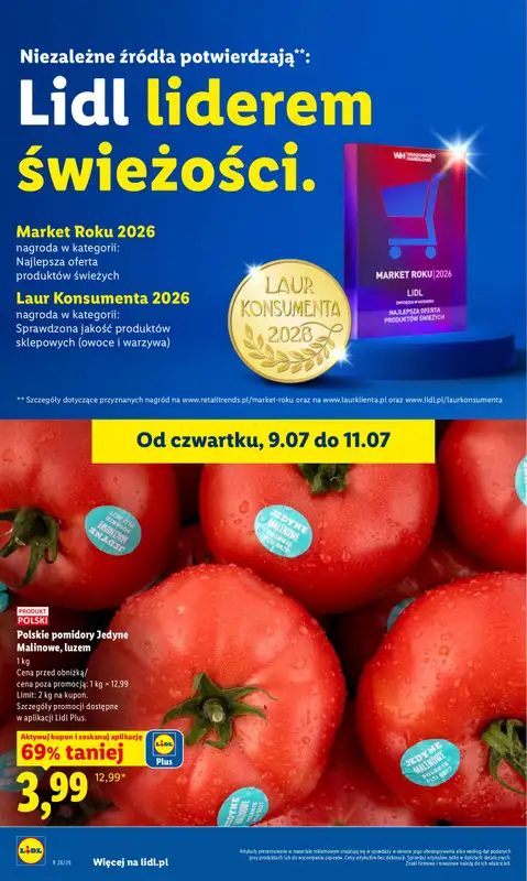 Lidl - gazetka promocyjna Oferta od czwartku od czwartku 09.07 do soboty 11.07 - strona 42