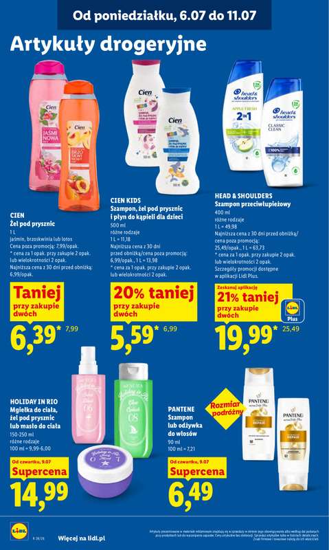 Lidl - gazetka promocyjna Oferta od czwartku od czwartku 09.07 do soboty 11.07 - strona 88