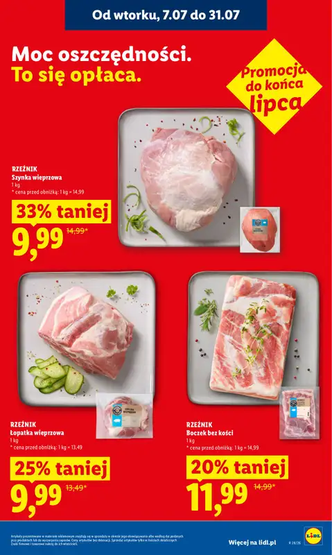 Lidl - gazetka promocyjna Oferta od czwartku od czwartku 09.07 do soboty 11.07 - strona 11