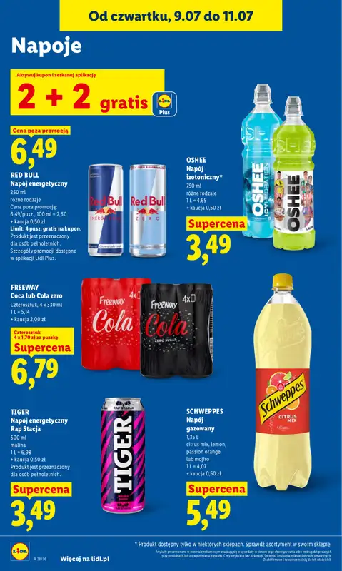 Lidl - gazetka promocyjna Oferta od czwartku od czwartku 09.07 do soboty 11.07 - strona 68