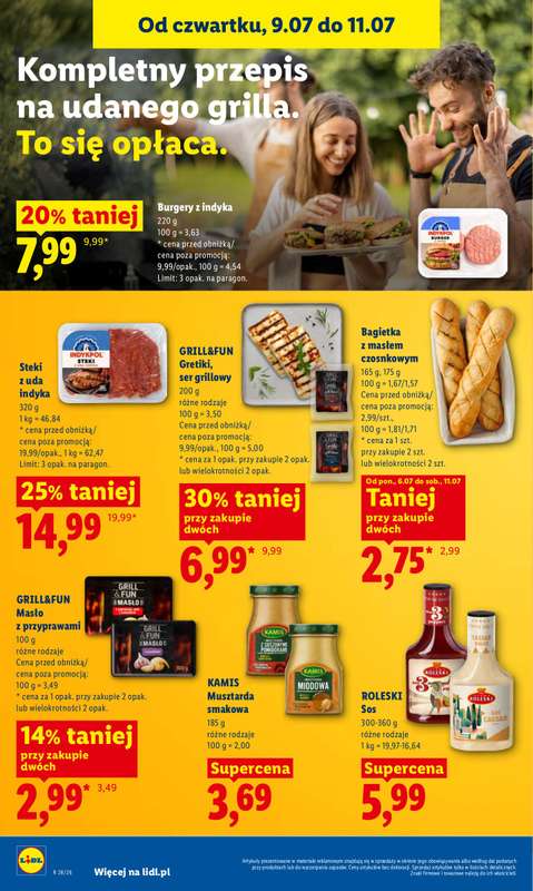 Lidl - gazetka promocyjna Oferta od czwartku od czwartku 09.07 do soboty 11.07 - strona 52