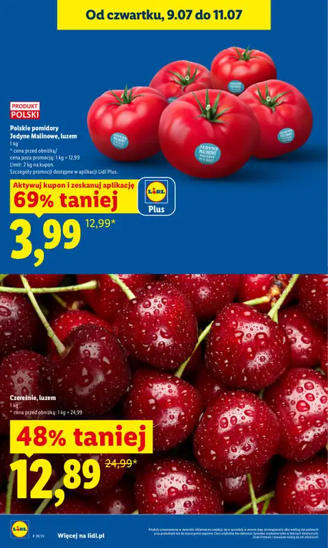 Lidl - gazetka promocyjna Oferta od czwartku od czwartku 09.07 do soboty 11.07 - strona 12
