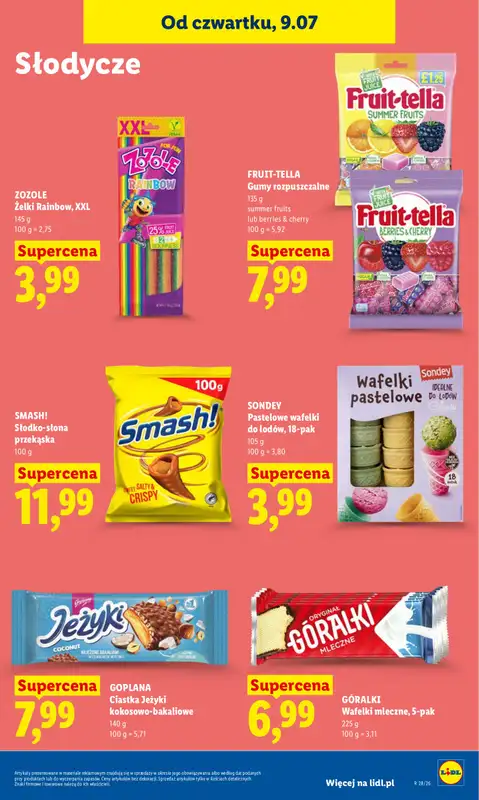 Lidl - gazetka promocyjna Oferta od czwartku od czwartku 09.07 do soboty 11.07 - strona 81