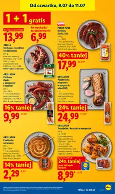 Lidl - gazetka promocyjna Oferta od czwartku od czwartku 09.07 do soboty 11.07 - strona 51