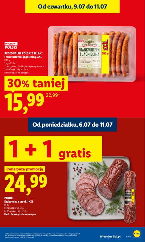 Lidl - gazetka promocyjna Oferta od czwartku od czwartku 09.07 do soboty 11.07 - strona 15