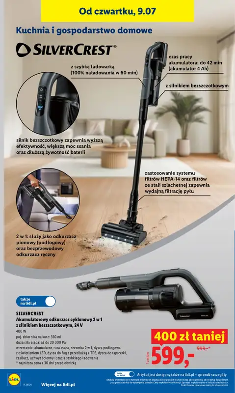 Lidl - gazetka promocyjna Oferta od czwartku od czwartku 09.07 do soboty 11.07 - strona 38