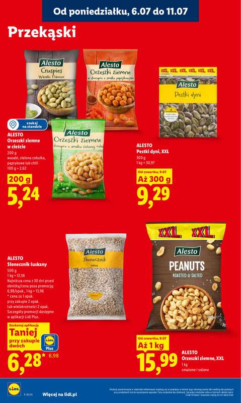 Lidl - gazetka promocyjna Oferta od czwartku od czwartku 09.07 do soboty 11.07 - strona 78