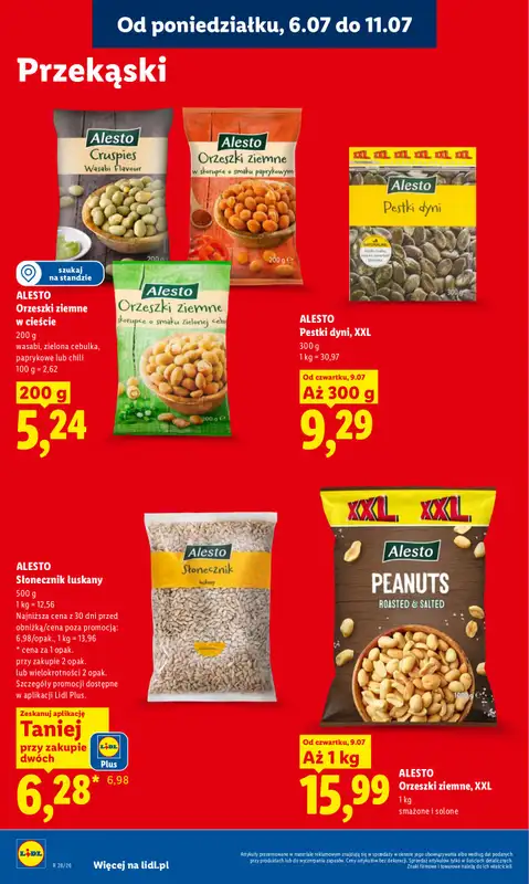 Lidl - gazetka promocyjna Oferta od czwartku od czwartku 09.07 do soboty 11.07 - strona 78