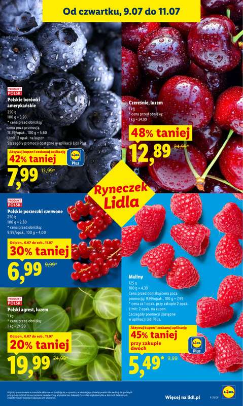 Lidl - gazetka promocyjna Oferta od czwartku od czwartku 09.07 do soboty 11.07 - strona 43