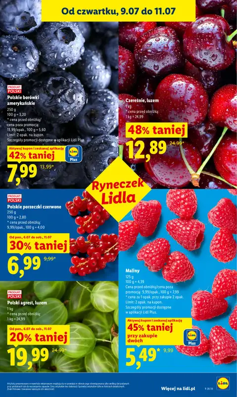 Lidl - gazetka promocyjna Oferta od czwartku od czwartku 09.07 do soboty 11.07 - strona 43