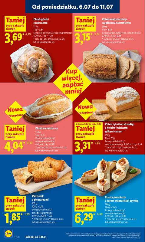 Lidl - gazetka promocyjna Oferta od czwartku od czwartku 09.07 do soboty 11.07 - strona 54