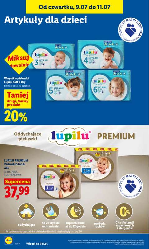 Lidl - gazetka promocyjna Oferta od czwartku od czwartku 09.07 do soboty 11.07 - strona 86