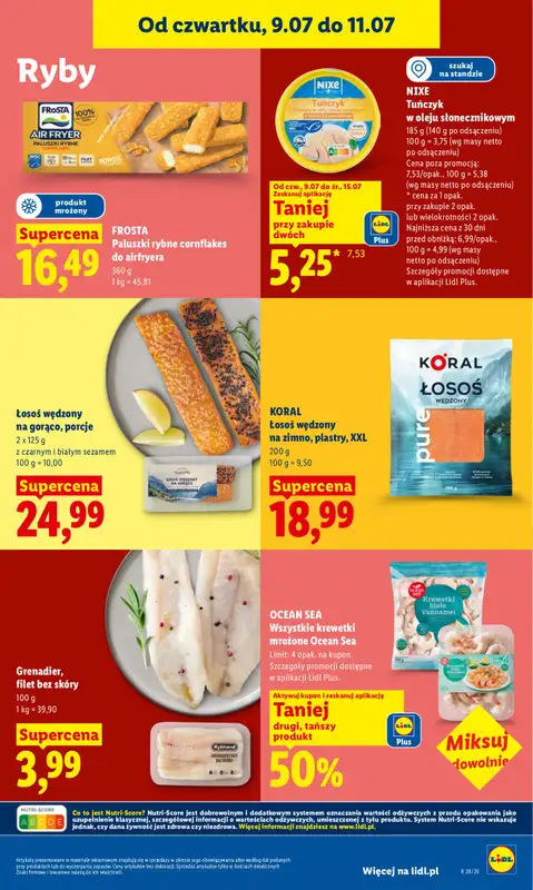 Lidl - gazetka promocyjna Oferta od czwartku od czwartku 09.07 do soboty 11.07 - strona 63