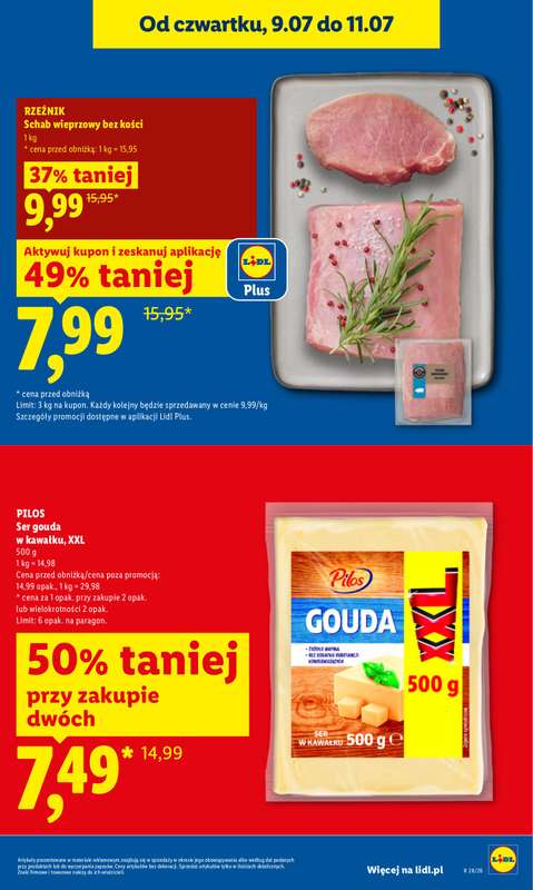 Lidl - gazetka promocyjna Oferta od czwartku od czwartku 09.07 do soboty 11.07 - strona 7