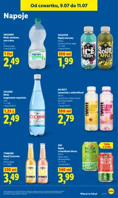 Lidl - gazetka promocyjna Oferta od czwartku od czwartku 09.07 do soboty 11.07 - strona 71