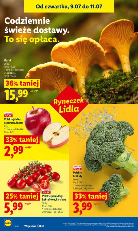 Lidl - gazetka promocyjna Oferta od czwartku od czwartku 09.07 do soboty 11.07 - strona 44