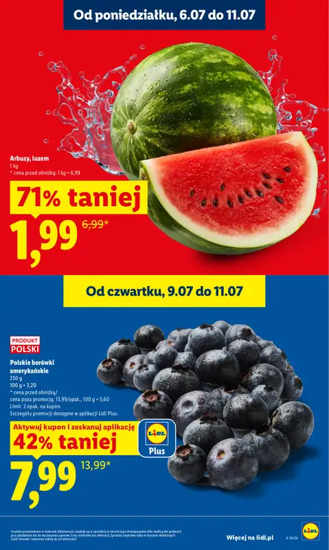 Lidl - gazetka promocyjna Oferta od czwartku od czwartku 09.07 do soboty 11.07 - strona 13