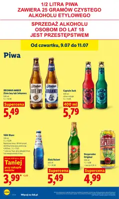 Lidl - gazetka promocyjna Oferta od czwartku od czwartku 09.07 do soboty 11.07 - strona 74