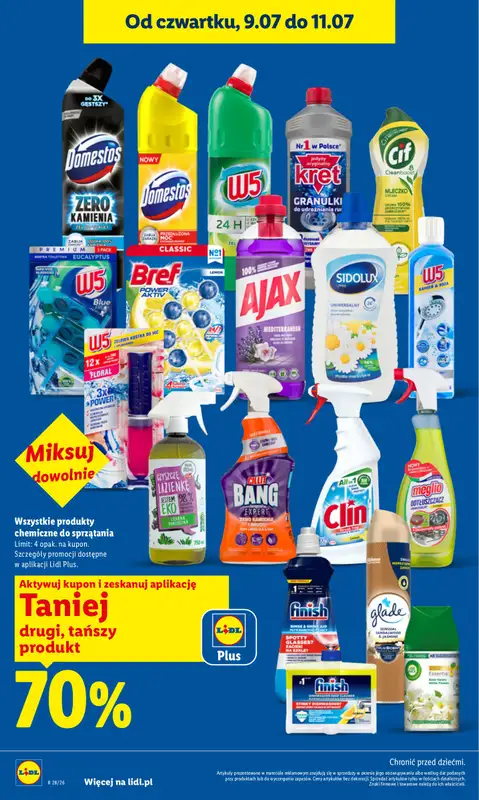 Lidl - gazetka promocyjna Oferta od czwartku od czwartku 09.07 do soboty 11.07 - strona 8