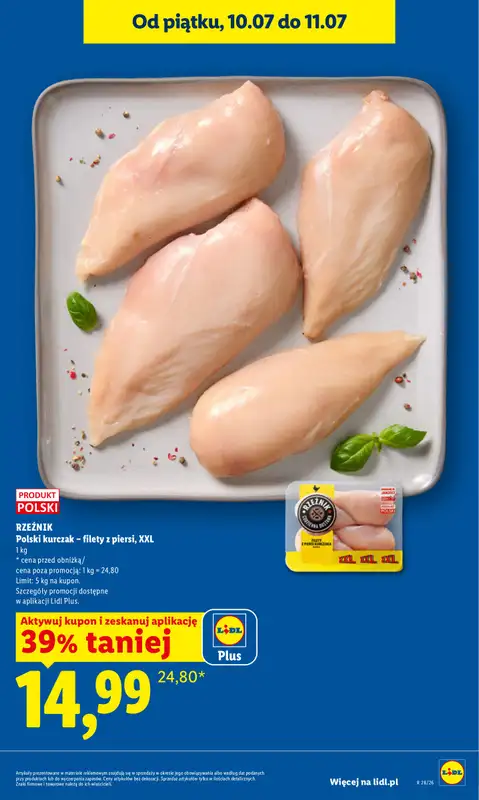Lidl - gazetka promocyjna Oferta od czwartku od czwartku 09.07 do soboty 11.07 - strona 3