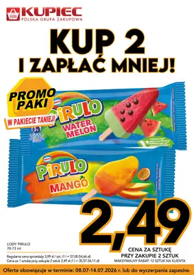 Kupiec - gazetka promocyjna Promopaki od środy 08.07 do wtorku 14.07 - strona 8