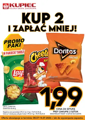 Kupiec - gazetka promocyjna Promopaki od środy 08.07 do wtorku 14.07 - strona 4