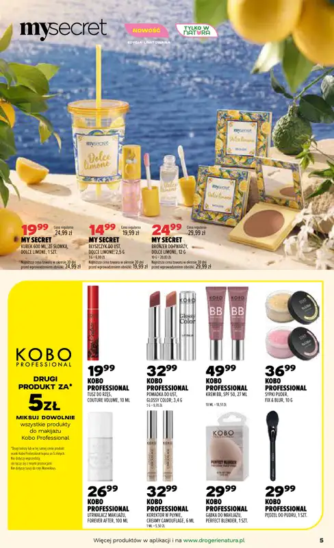Drogerie Natura - gazetka promocyjna Gazetka od środy 08.07 do poniedziałku 20.07 - strona 5