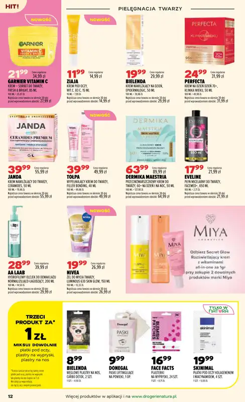 Drogerie Natura - gazetka promocyjna Gazetka od środy 08.07 do poniedziałku 20.07 - strona 12
