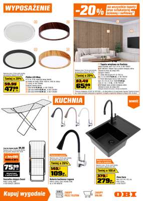 OBI - gazetka promocyjna Gazetka od środy 08.07 do wtorku 28.07 - strona 5