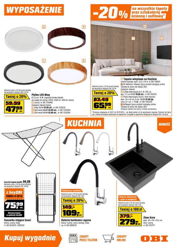 OBI - gazetka promocyjna Gazetka od środy 08.07 do wtorku 28.07 - strona 5