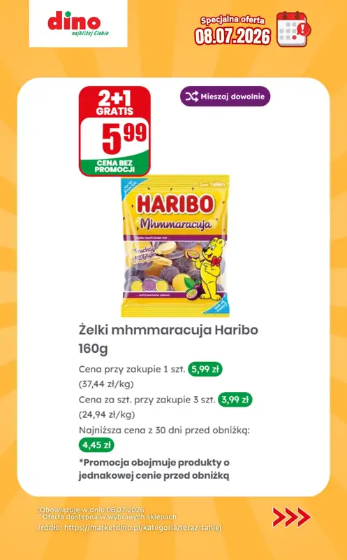 Dino - gazetka promocyjna Specjalna oferta na 08.07.2026 - promocje spoza gazetki od środy 08.07 do środy 08.07 - strona 10