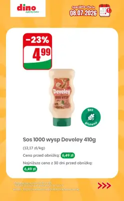 Dino - gazetka promocyjna Specjalna oferta na 08.07.2026 - promocje spoza gazetki od środy 08.07 do środy 08.07 - strona 9