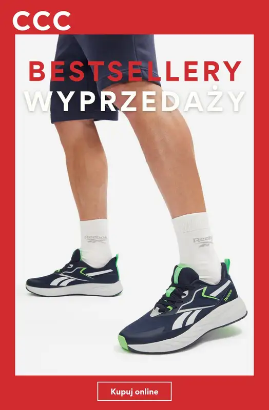 CCC - gazetka promocyjna Męskie BESTSELLERY WYPRZEDAŻY  