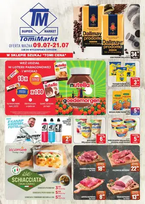 Tomi Markt - gazetka promocyjna Gazetka od środy 08.07 do wtorku 21.07