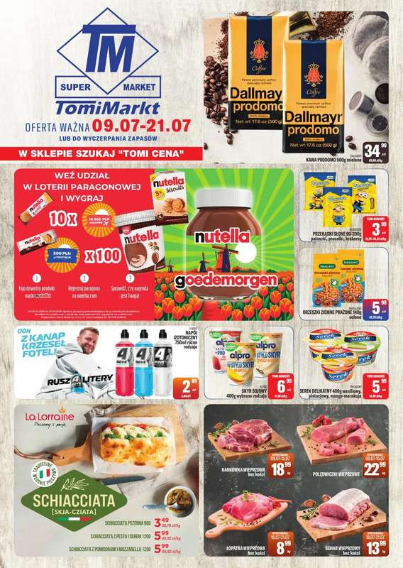 Tomi Markt - gazetka promocyjna Gazetka od środy 08.07 do wtorku 21.07