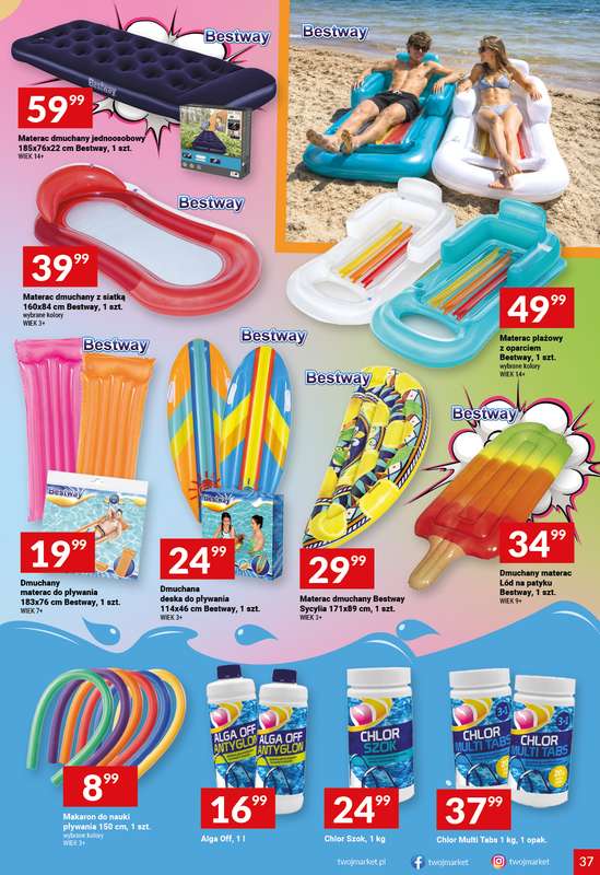 Twój Market - gazetka promocyjna Gazetka od środy 08.07 do wtorku 14.07 - strona 37