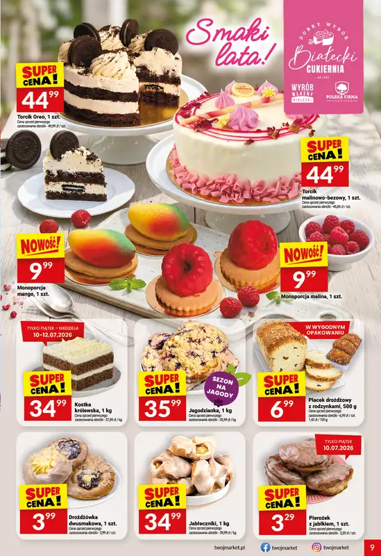 Twój Market - gazetka promocyjna Gazetka od środy 08.07 do wtorku 14.07 - strona 9