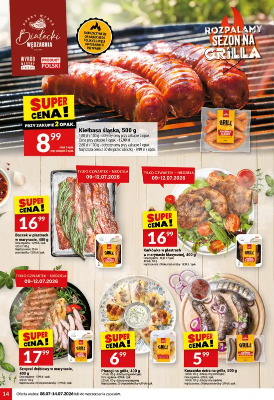 Twój Market - gazetka promocyjna Gazetka od środy 08.07 do wtorku 14.07 - strona 14