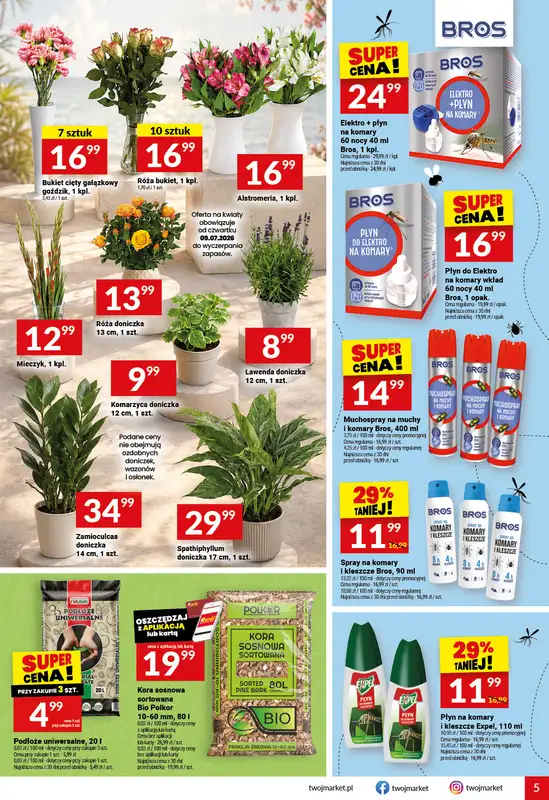 Twój Market - gazetka promocyjna Gazetka od środy 08.07 do wtorku 14.07 - strona 5