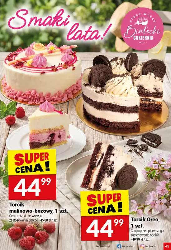 Twój Market - gazetka promocyjna Gazetka od środy 08.07 do wtorku 14.07 - strona 41