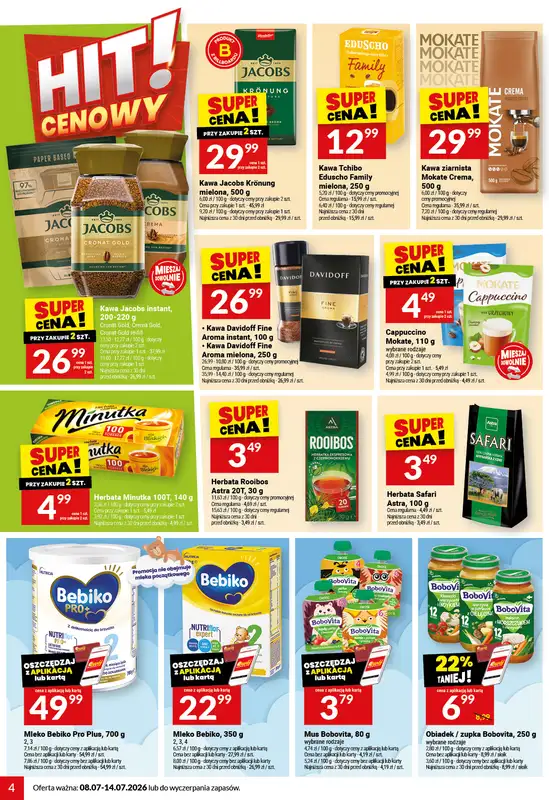 Twój Market - gazetka promocyjna Gazetka od środy 08.07 do wtorku 14.07 - strona 4