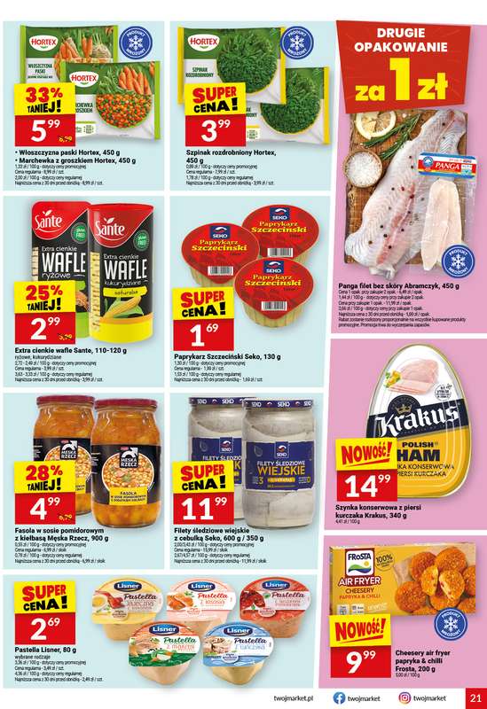 Twój Market - gazetka promocyjna Gazetka od środy 08.07 do wtorku 14.07 - strona 21