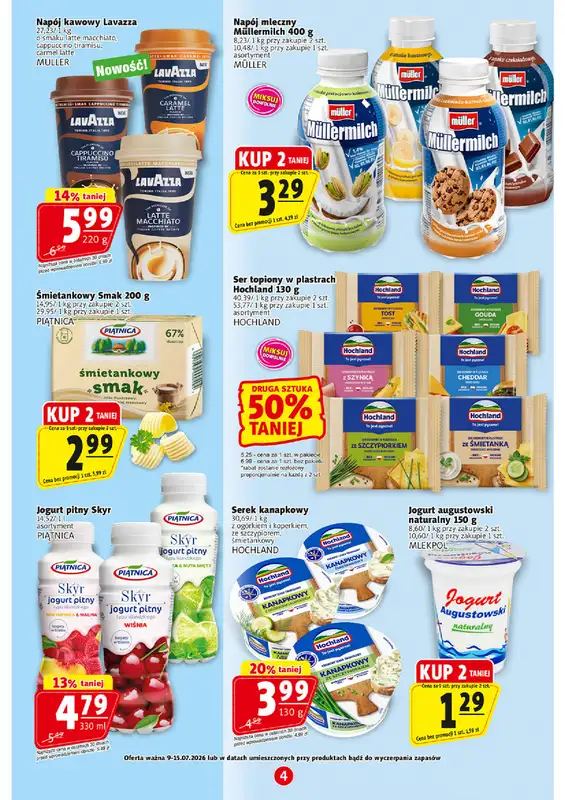 Prim Market - gazetka promocyjna Gazetka od czwartku 09.07 do środy 15.07 - strona 4