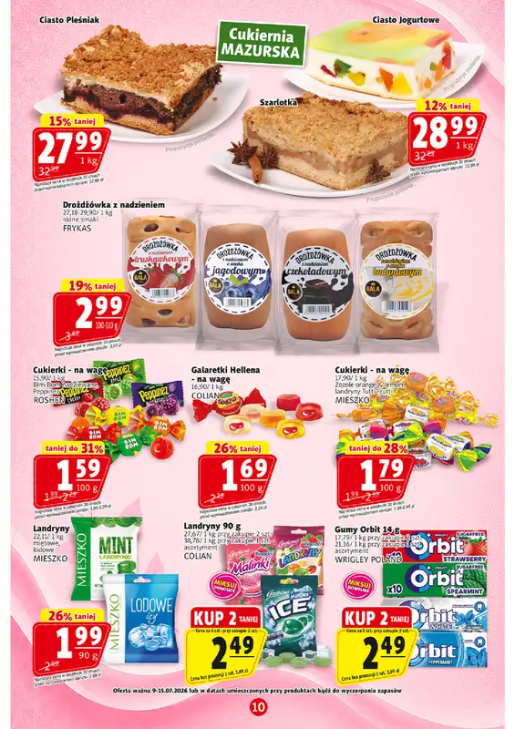 Prim Market - gazetka promocyjna Gazetka od czwartku 09.07 do środy 15.07 - strona 10