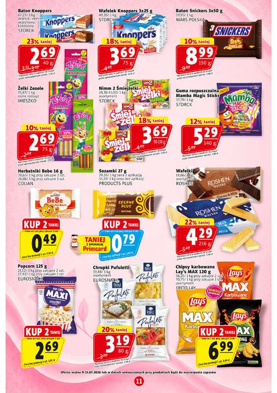 Prim Market - gazetka promocyjna Gazetka od czwartku 09.07 do środy 15.07 - strona 11