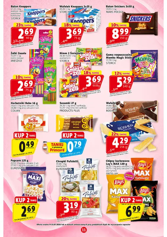 Prim Market - gazetka promocyjna Gazetka od czwartku 09.07 do środy 15.07 - strona 11