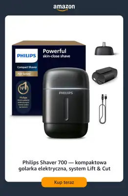Amazon - gazetka promocyjna Golarki elektryczne męskie od środy 08.07  - strona 8