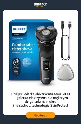 Amazon - gazetka promocyjna Golarki elektryczne męskie od środy 08.07  - strona 2