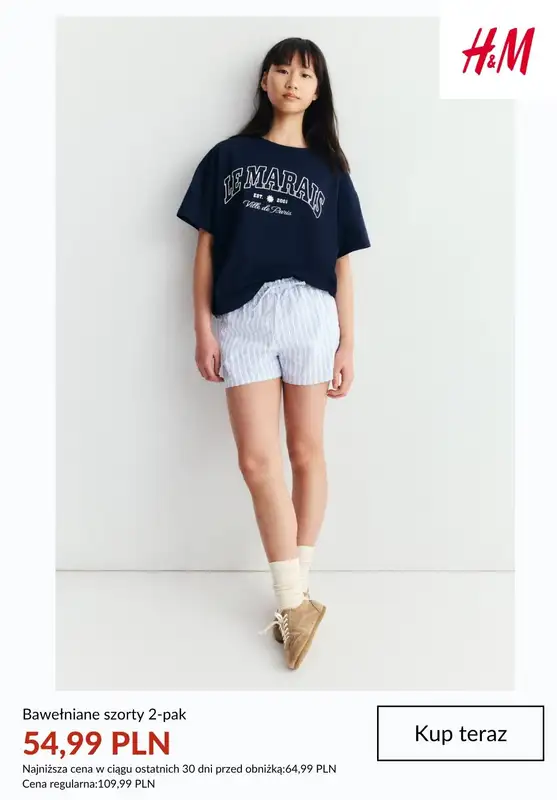 H&M - gazetka promocyjna SALE - ubrania dziecięce od środy 08.07  - strona 8