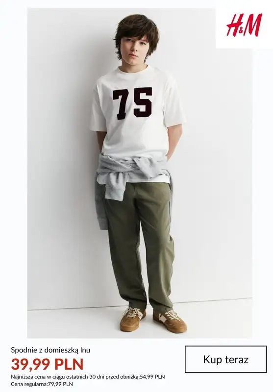 H&M - gazetka promocyjna SALE - ubrania dziecięce od środy 08.07  - strona 5